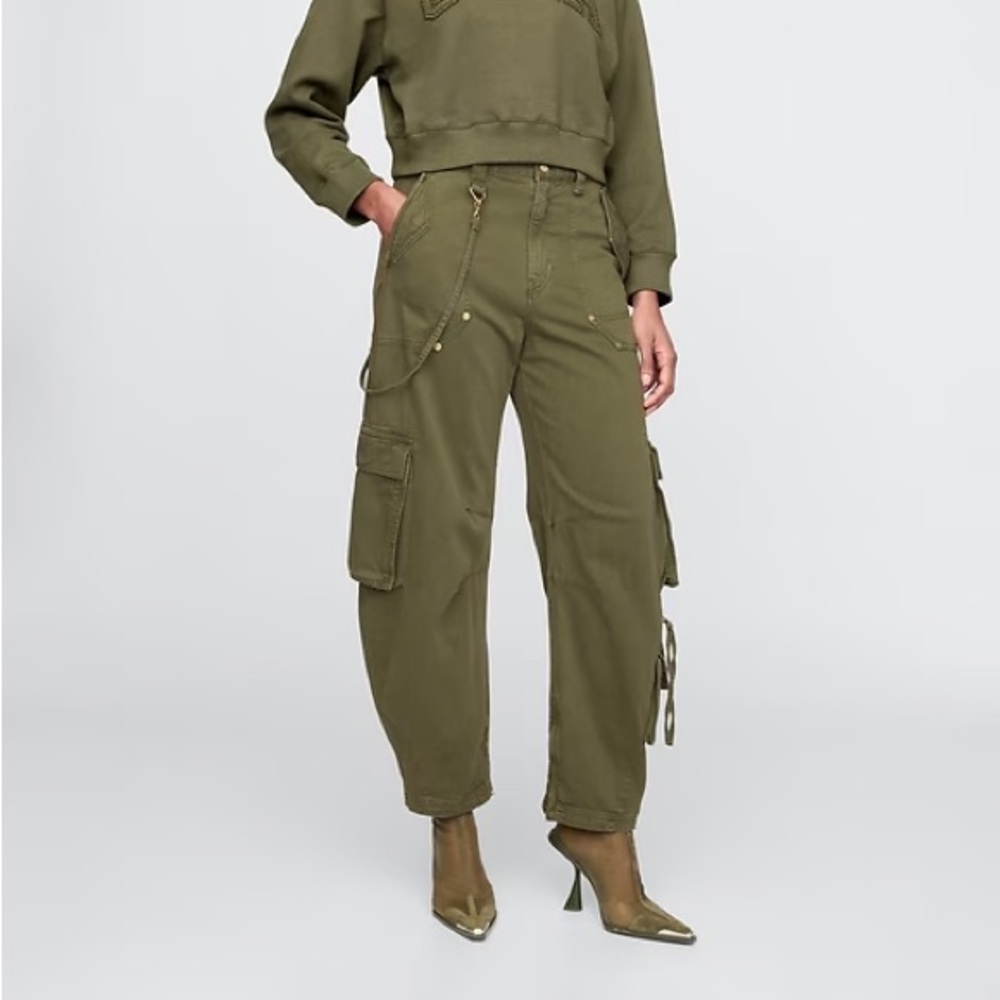 Gap x Cult Gaia Cargo Barrel Pants